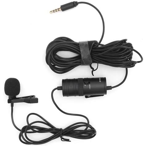 Duokon Microphone lavalier BOYA BYM1 Pro Microphone à Pince à Cravate