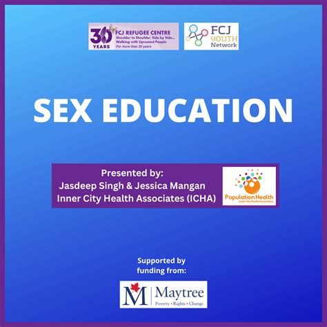 Sex Education Fcj Refugee Centre