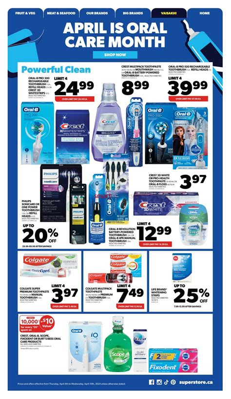 Real Canadian Superstore West Flyer April To