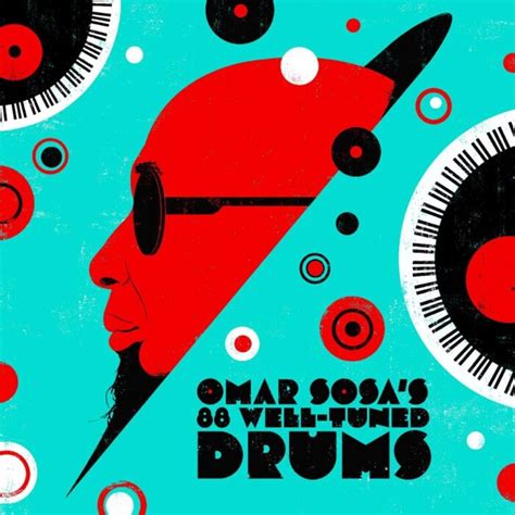 Omar Sosa Omar Sosas 88 Well Tuned Drums Transparent Red Vinyl