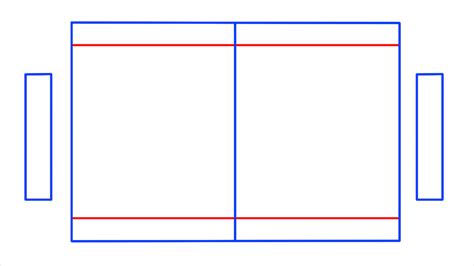 How To Draw Kabaddi court Step by Step - [5 Easy Phase]