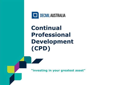 Ppt Continual Professional Development Cpd Powerpoint Presentation