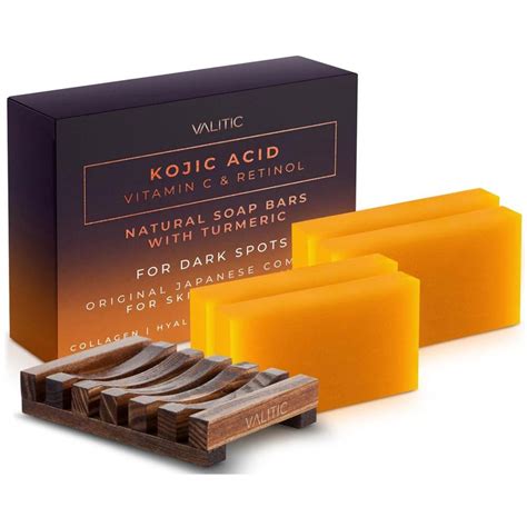 kojic acid soap  face serum valitic