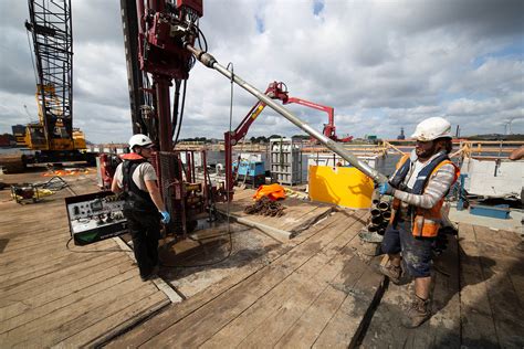 Sediment Sampling With The Sonic Drilling Technique Royal Eijkelkamp