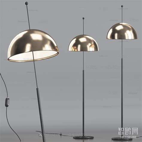 Modern Floor Lamp Sketchup Model Download Model Id481667041 1miba