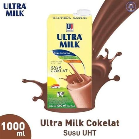 Jual Susu Ultramilk Coklat UHT 1 Liter Indonesia Shopee Indonesia