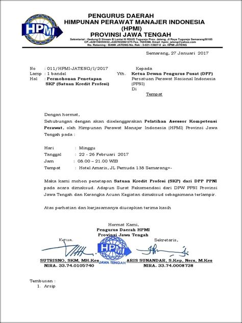 Contoh Surat Permohonan Pengajuan Skp Surat Permohonan Desain