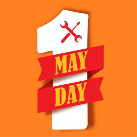 May Day International Workers Day Illustrations Royalty Free Vector