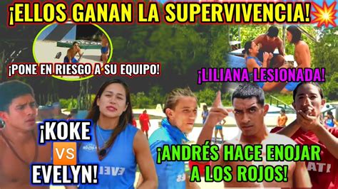 Avance Cap Ellos Ganan La Supervivencia Hoy Koke Contra Evelyn