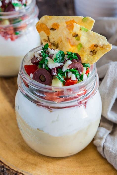 Seven Layer Mediterranean Dip Olivia S Cuisine