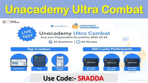 Unacademy Ultra Combat 2022 YouTube