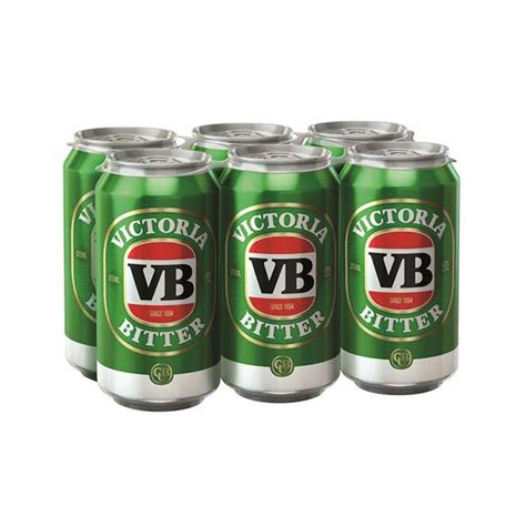 Victoria Bitter Can 6 Pack Warehouse Liquor Store