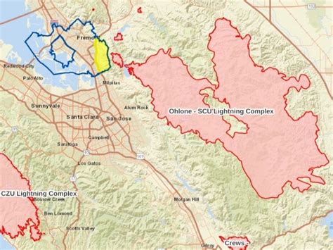 Fremont Evacuation Warning Remains In Effect Fremont Ca Patch