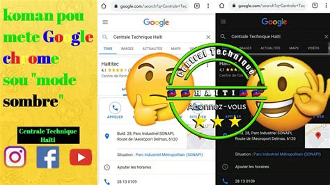 Koman Pou Mete Google Chrome Sou Mode Sombre Youtube