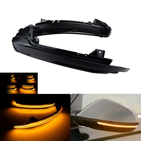 For Audi A6 C7 S6 RS6 Allroad 2012 2018 Dynamic LED Wing Mirror