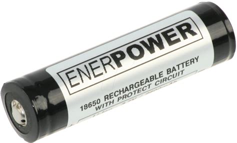 SANYO 18650 PCB: Sanyo (ENERPOWER) Li-ion 18650 cell with PCB at ...