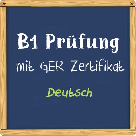 Deutsch B1 Prüfung Mit Ger Zertifikat Worldwide Bildungswerk Wwb