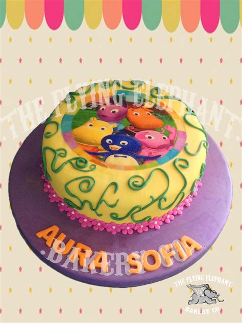 Backyardigans Cake Fondant And Edible Printing Cake Themed Cakes