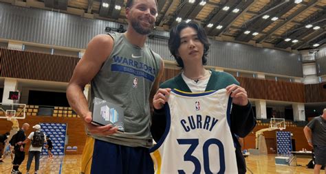 2大巨星碰面！nba勇士柯瑞「熱情告白」bts Suga：我是你的狂粉