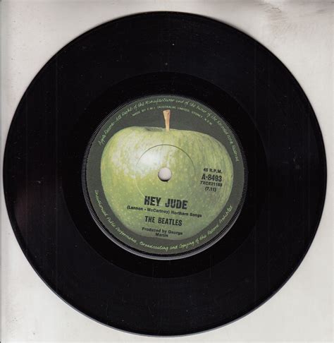 THE BEATLES Hey Jude Revolution AUSTRALIA APPLE PRESSING 7 45 Rpm