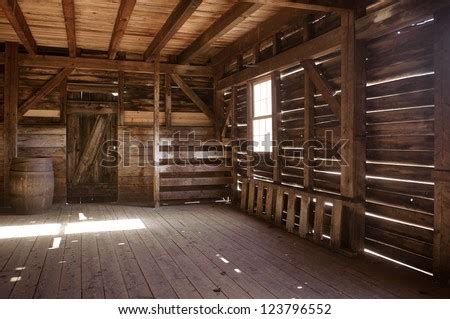 Interior Old Barn Stock Photo (Royalty Free) 123796552 - Shutterstock