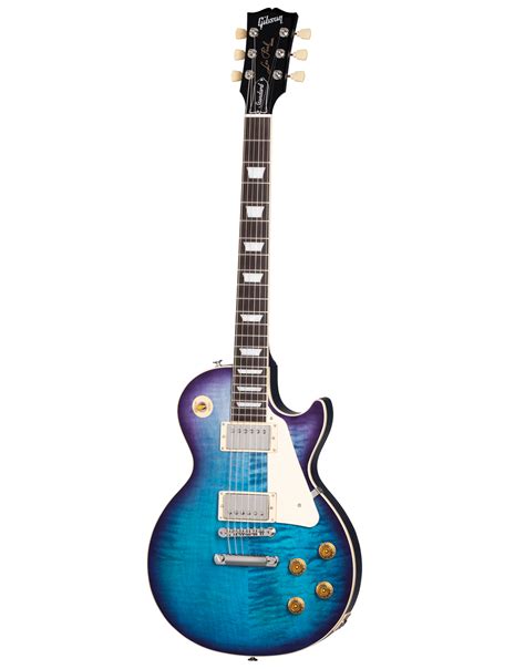 Gibson Les Paul Standard 50s Figured Top Custom Colours Edition Blueberry Burst Lps500b9nh1