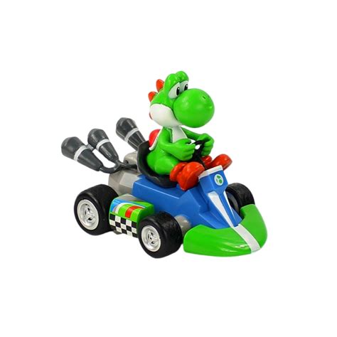 Brinquedo Carro Carrinho de Fricção Miniatura Colecionável Yoshi Super