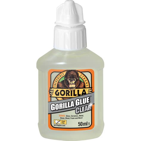 Gorilla Glue Clear 50ml | Toolstation