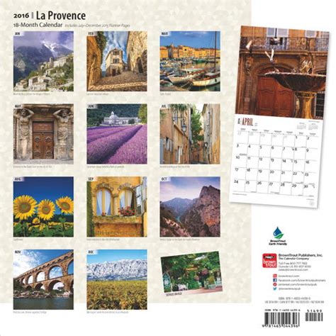 Provence Calendarios De Pared Cons Guelos En Posters Es