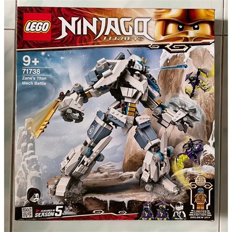 Lego Ninjago Legacy Zane S Titan Mech Battle Shopee Thailand