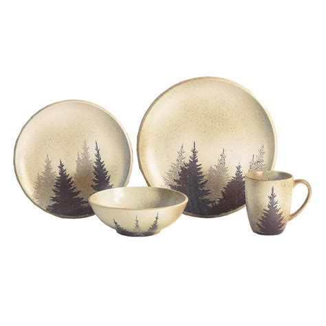 Loon Peak® Alifan Clearwater Pines Ceramic Southwestern Rustic Lodge 16