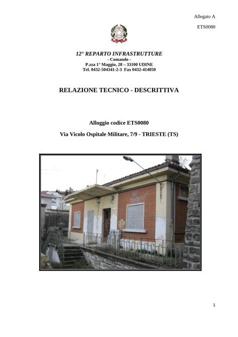 Pdf Relazione Tecnico Descrittiva Notariato It Tecnica Pdf