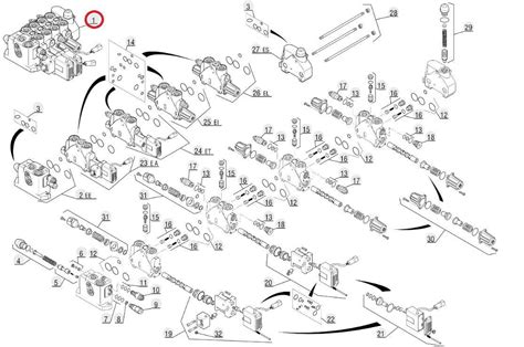 282613 Rozdzielacz Hydrauliczny Manitou 282613