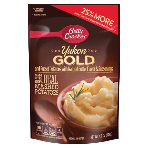 Instant Mashed Potatoes Instructions Betty Crocker