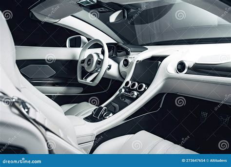 Minimalist Car Interior with Clean Lines, Sleek Design and Minimalist ...