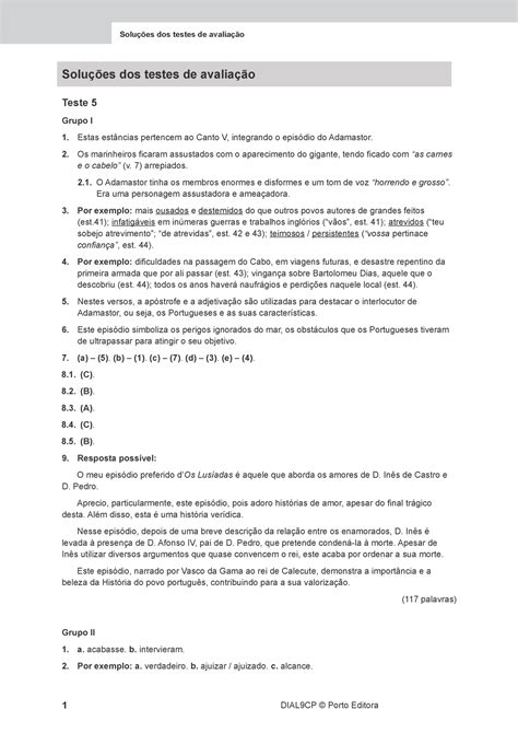 Teste De Avalia O Solu Es Solu Es Dos Testes De Avalia O