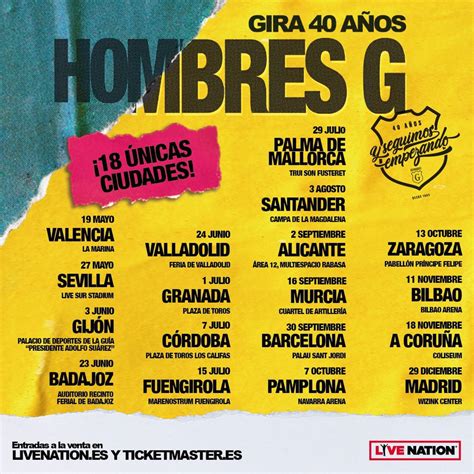 Concierto De Hombres G En Santander Gira Aniversario