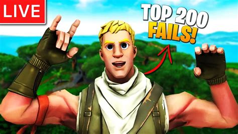 TOP 200 FUNNIEST STREAM FAILS IN FORTNITE YouTube