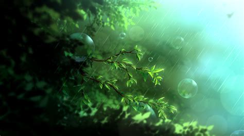 Gentle Rain by HatschYuh on DeviantArt