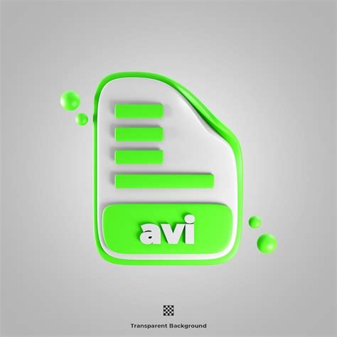 Um Logotipo Verde E Branco Para Avi PSD Premium