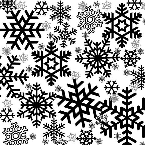 Freebie Week More Snowflakes