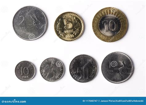 Indian coins stock image. Image of bacground, collection - 117040747