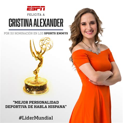 Espn Fans 🤩 ¡orgullosos De Ti Cristina Alexander 👏 Facebook