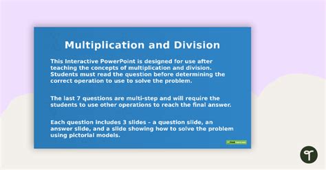 Solving Equations With Multiplication And Division Ppt Tessshebaylo