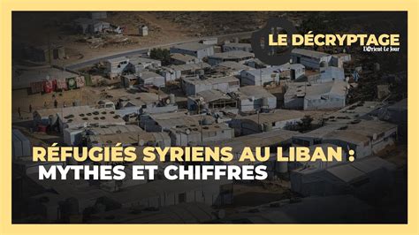 Réfugiés syriens au Liban mythes et chiffres YouTube