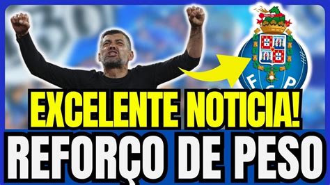 CONFIRMADO EXCELENTE NOTÍCIA GRANDE REFORÇO ÚLTIMAS NOTÍCIAS DO FC