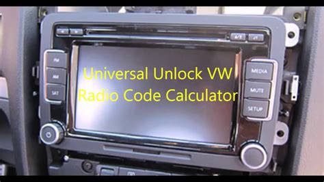 Volkswagen Jetta Radio Code Free