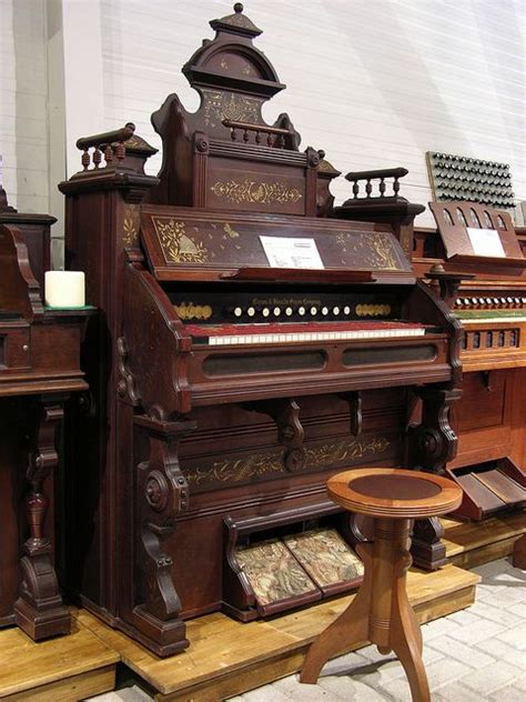 Reed Organ Mason Hamlin Organ Company Victorian Rooms Pump Organ