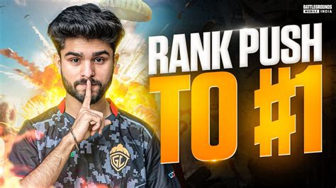 NEW REEL TOMORROW CONQUEROR RANK PUSH GODL LoLzZz BGMI LIVE YouTube