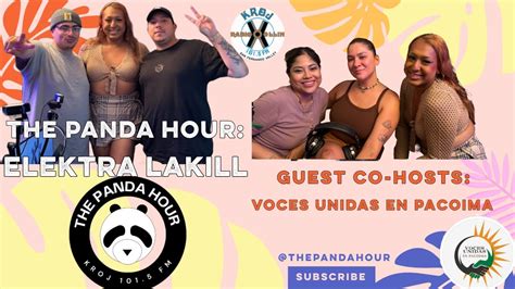 The Panda Hour Elektra LaKill Feat Voces Unidas En Pacoima YouTube